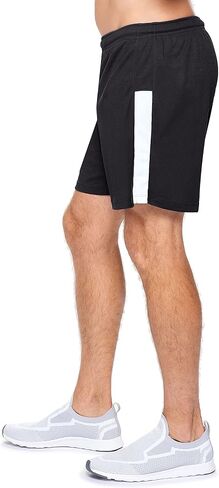 Expert Brand USA-Made Men's Oxymesh Dry Fit Premium Athletic Shorts with Briefs in Saudi Arabia