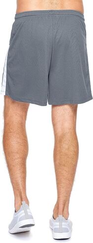Expert Brand USA-Made Men's Oxymesh Dry Fit Premium Athletic Shorts with Briefs in Saudi Arabia