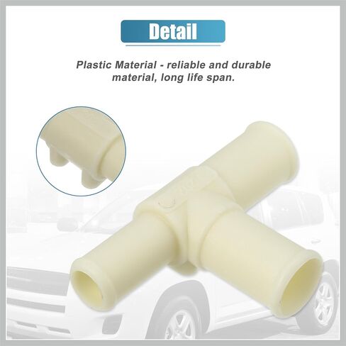 2Pcs Heater Water Pipe for Toyota RAV4 2006 2007 2008 2009 Heater Hose Tee Heater Pipe T-Connector Replace 87248-20380 8724820380 Replacement Car Parts in Saudi Arabia