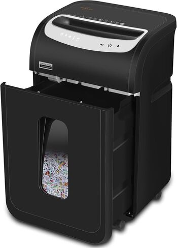 Paper Shredder Heavy Duty,VidaTeco 20-Sheet Cross Cut Shredder for Home Office Heavy Duty,Paper Shredder for Office with 60 Mins Running,Shred Card/CD,58 dB with 7.9-Gal Larger Bin, Auto Jam Proof in Kuwait