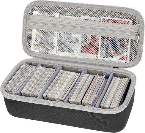 900+ Card Game Case Holder for Cards Against Humanity/for Magic The Gathering Board & Expansions/for CAH/for MTG/for Deck Box/for Yugioh/Football/Topps Sports Card/for Kids Against Maturity (Black) in Kuwait