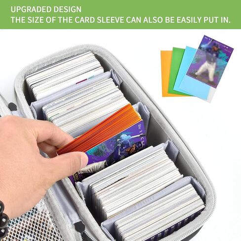 900+ Card Game Case Holder for Cards Against Humanity/for Magic The Gathering Board & Expansions/for CAH/for MTG/for Deck Box/for Yugioh/Football/Topps Sports Card/for Kids Against Maturity (Black) in Kuwait