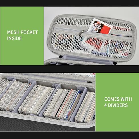 900+ Card Game Case Holder for Cards Against Humanity/for Magic The Gathering Board & Expansions/for CAH/for MTG/for Deck Box/for Yugioh/Football/Topps Sports Card/for Kids Against Maturity (Black) in Kuwait