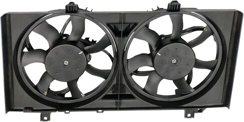 PartsFlow Radiator Cooling Fan Assembly for 2010 2011 Chevrolet Camaro 3.6L V6 92237366 in Saudi Arabia