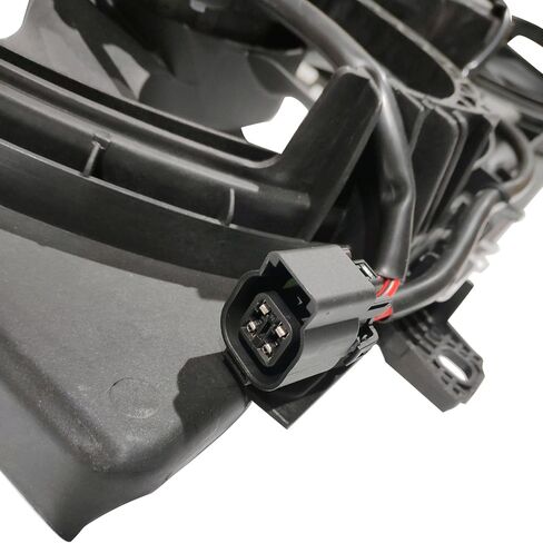 PartsFlow Radiator Cooling Fan Assembly for 2010 2011 Chevrolet Camaro 3.6L V6 92237366 in Saudi Arabia