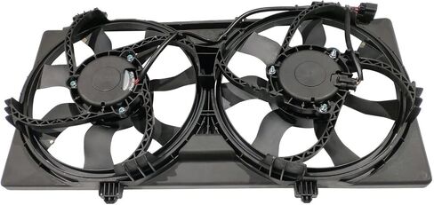 PartsFlow Radiator Cooling Fan Assembly for 2010 2011 Chevrolet Camaro 3.6L V6 92237366 in Saudi Arabia