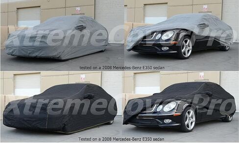 تغطية السيارة تناسب 2002 2003 2004 2005 2006 2007 2008 2009 Mercedes-Benz E320 E500 E550 E350 Xtremecoverpro Pro Series Gray in Saudi Arabia