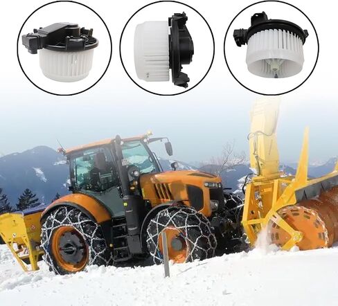 12V Cab Blower Motor with Impeller fit for Kubota Tractor M6060 M8540 M7060 M126 M5140 M7040 M9960 M6040 M135 M100 M5040 M9540 M8560 3C581-72151 272700-0350 Heater Blower Motor with Fan Cage in Saudi Arabia