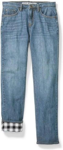Eddie Bauer Women's Boyfriend Flannel-Lined Jeans in Saudi Arabia