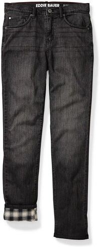 Eddie Bauer Women's Boyfriend Flannel-Lined Jeans in Saudi Arabia