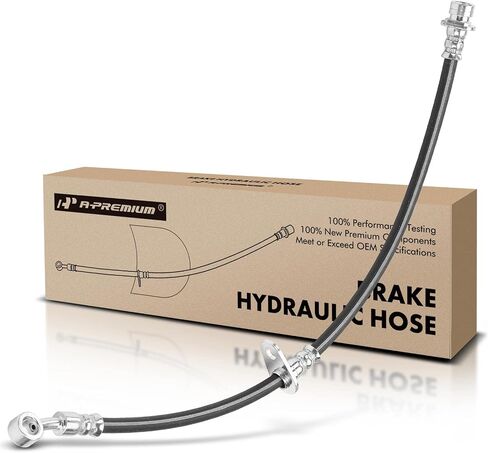 A -Premium Front Driver Brake Brake خرطوم هيدروليكي متوافق مع نماذج Acura المختارة - RDX 2013 2014 2015 2017 2017 - استبدال# 01465TX4A02 in Saudi Arabia