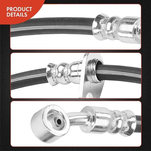 A -Premium Front Driver Brake Brake خرطوم هيدروليكي متوافق مع نماذج Acura المختارة - RDX 2013 2014 2015 2017 2017 - استبدال# 01465TX4A02 in Saudi Arabia