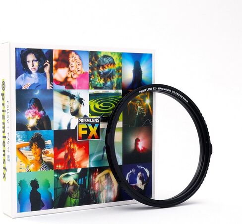 فلتر 1/4 Dream FX لعدسة الكاميرا بقطر 82 مم من Prism Lens FX - يساعدك على إضافة هذا المظهر العام الذي يشبه الفيلم إلى الصور ومقاطع الفيديو الخاصة بك. in Kuwait