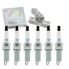 6 pc NGK Laser Iridium Spark Plugs compatible with Dodge Grand Caravan 3.6L V6 2011-2020