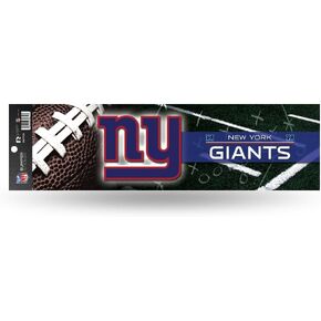 ملصق ممتص للصدمات من ريكو إندستريز NFL Football New York Giants مقاس 3 × 12 بوصة
