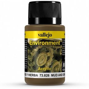 Vallejo Mud & Grass Effect Model Paint Kit