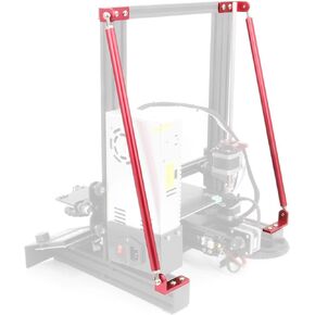 Upgrade Red Supporting Rod Set for Creality 3D Printer Ender 3/Ender 3 pro/Ender 3 V2 (220x220x250 mm)