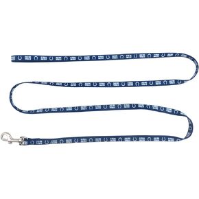 Littlearth Unisex-Adult NFL Indianapolis Colts Pet Leash, Team Color, 1" x 60"