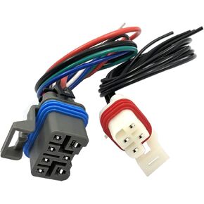 88862288 7-Pin and 4-Pin Wire Leads Neutral Safety Switch Connector for 4L60E 4L80E 4L65E 15305887