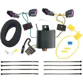 Tekonsha T-One® T-Connector Harness, 4-Way Flat, Compatible with Select Dodge Durango