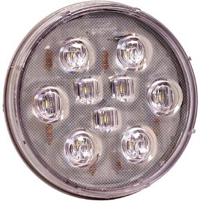 Maxxima M42347 White 4" Round LED Backup Light