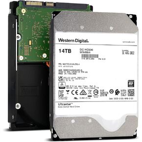 HGST 0F31284 3.5inch 14TB 7200RPM 512MB SATA 6Gb/s 512e SE Ultrastar DC HC530 (Renewed)