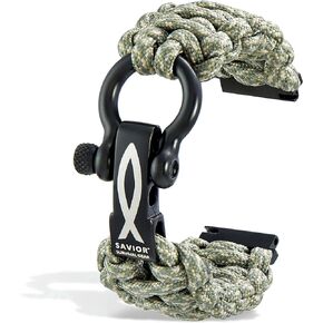 Savior Survival Gear Paracord 20mm/22mm Watch Band with Quick Release - Men & Women - Strap Compatible with Various Smart Watches, including Galaxy (some), S3 Classic, and Fenix 5