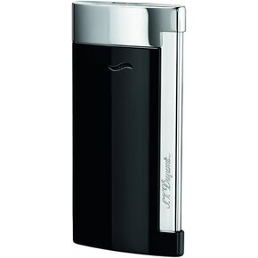 S.T. Dupont Slim 7 Lighter - Black/Chrome