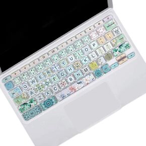 Keyboard Skin Cover for Acer Chromebook R 11 CB5-132T CB3-131,Acer Premium R 11, Acer Chromebook R 13 CB5-312T, Acer Chromebook 14 CB3-431 CP5-471,Acer 15 CB3-531 CB5-571 C910,Bohemian Pattern