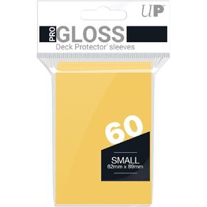 Ultra Pro 12922 Sleeves 60 d10 Card Game (Small, Yellow)