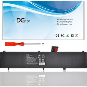 New Razer F1 Laptop Battery for Razer Blade Pro 17.3" 4K i7-7820HK i7-6700HQ 2017 RZ09-0166 RZ09-01663E52 RZ09-01662E53-R3U1 RZ09-01663E53-R3U1 RZ09-01662E52 3ICP6/87/62/2 (11.4V 99Wh/8700mAh)