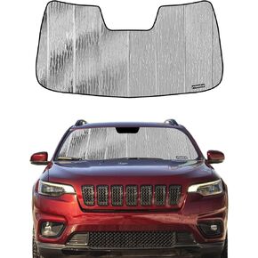 Windshield Sunshade for 2014-2023 Jeep Cherokee Custom Front Window Shade - AstraGuard
