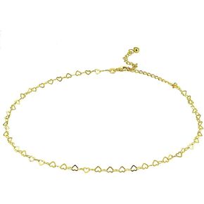 Chain Necklace, Layered Necklaces for Women, Heart Chain Necklace, Choker Layering Necklace, Heart Choker Necklace, Heart Necklace, Dainty Necklace, Choker Necklaces for Women, Necklace for Women