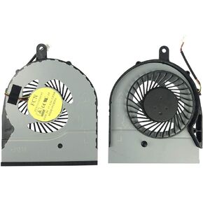مروحة تبريد وحدة المعالجة المركزية لأجهزة الكمبيوتر المحمول Dell Inspiron 17 5755 5758 5759 5558 5459