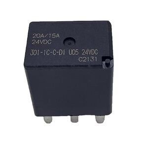301-1C-C-R1 U02 24VDC 5Pins مرحل السيارة مع اتصالات SPDT، تصميم Micro 280