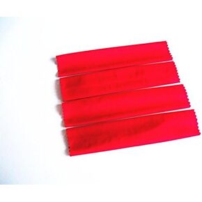 Shock Damper High Elastic Sleeves Dirt Dust Resist Guard Cover - 4pcs Red for Traxxas 1/5 X-MAXX XMAXX