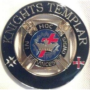 Freemason Knights Templar Car Emblem