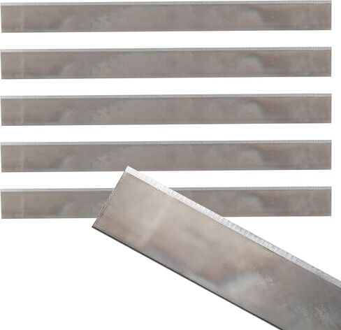 Dura-Gold Replacement 8-inch Floor Razor Scraper Blades, Pack of 5 - Sharp, Durable, Hardened Steel Razors for Heavy-Duty Removal of Floor Covering, Tile, Vinyl, Carpet - Demolition Surface Strippers in Saudi Arabia