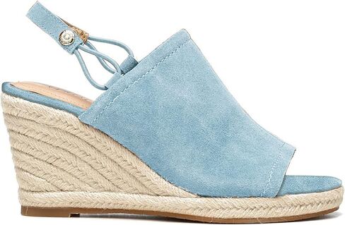 NYDJ Women's CAI Espadrille Wedge Sandal, Blue Bell, 8.5 in Saudi Arabia