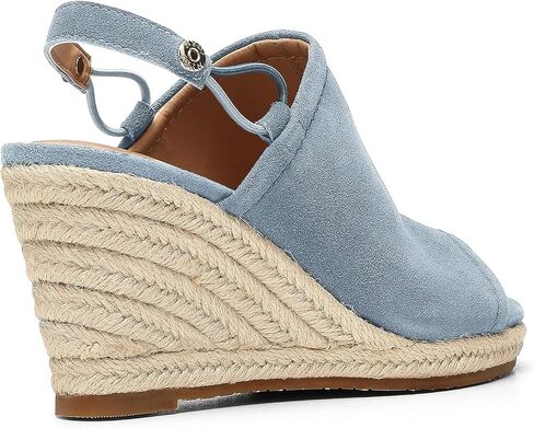 NYDJ Women's CAI Espadrille Wedge Sandal, Blue Bell, 8.5 in Saudi Arabia