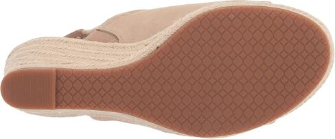 NYDJ Women's CAI Espadrille Wedge Sandal, Sand, 6 in Saudi Arabia