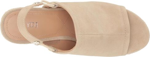 NYDJ Women's CAI Espadrille Wedge Sandal, Sand, 6 in Saudi Arabia