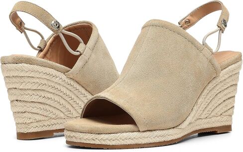 NYDJ Women's CAI Espadrille Wedge Sandal, Sand, 6 in Saudi Arabia