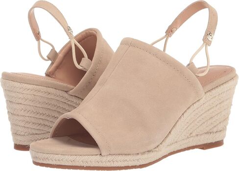NYDJ Women's CAI Espadrille Wedge Sandal, Sand, 6 in Saudi Arabia