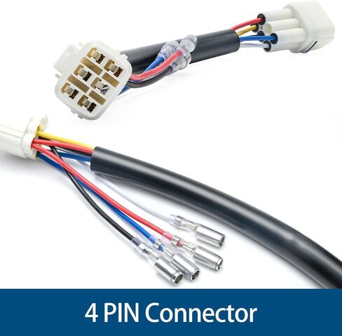 WRX PNP أسلاك ضوء الضباب الخلفي لـ 2022 2023 Subaru WRX VB 18AWG 4 Pin F1 Style 4th الفرامل/الخلفي العكسي/مصباح الضباب الإضافي التحديثية التوصيل والتشغيل أسلاك المحول بدون ربط/قطع in Saudi Arabia