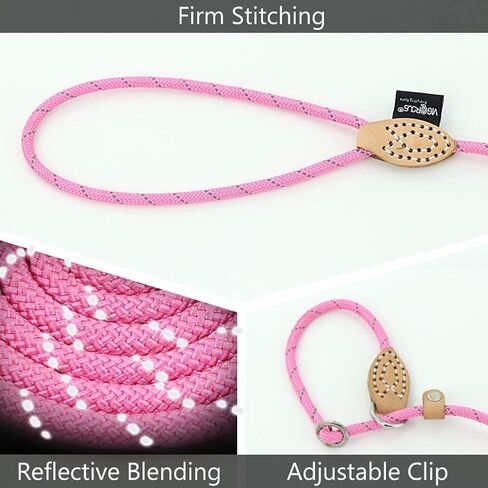 Puppy Pet Cat Dog Leash Collar Basic Accessories Reflective Retractable Dog Rope Pet Traction Belt 5FT(Medium 0.39IN, 24-66LB, Purple) in Kuwait