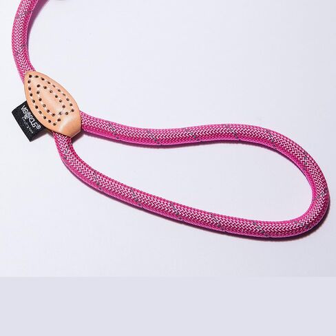 Puppy Pet Cat Dog Leash Collar Basic Accessories Reflective Retractable Dog Rope Pet Traction Belt 5FT(Medium 0.39IN, 24-66LB, Purple) in Kuwait