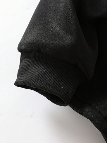 سويت شيرت SweatyRocks نسائي بطباعة الفهد نصف سحاب وأكمام طويلة وكتف منسدل in Kuwait