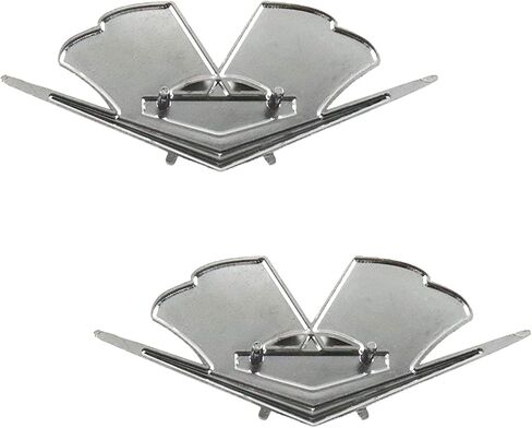 أعلام الحاجز شعارات تقليم اليسار واليمين متوافقة مع 1962 1963 تشيفي إمبالا، بيسكين، وبيل إير مع 327 أو 409 محركات أعلام شعار الحاجز الأمامي زوج كورفيت in Kuwait