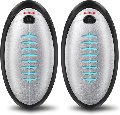 Hand-Warmers Rechargeable 2 Pack, 4000-6000mAh Electric Hand Warmer, Long Last Heating Portable Hand Warmer is Great for Outdoors,Camping,Travelling in Saudi Arabia